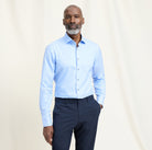 Olymp Signature Blue Print Shirt 8506 84 11