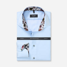 Load image into Gallery viewer, Olymp Signature Blue Print Shirt 8506 84 11