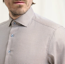 Load image into Gallery viewer, Olymp Signature Brown Shirt 8508 84 28