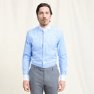 Olymp Signature Blue Striped Shirt 8509 84 11