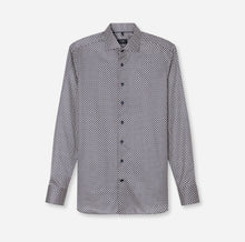 Load image into Gallery viewer, Olymp Signature Beige Printed Shirt 8522 84 14