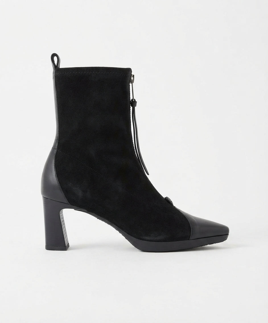 Hispanitas Front Zip Boots Black H1265085