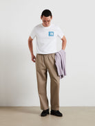 Farah White Backprint Tee F4KSG043 104