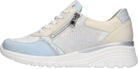 Waldläufer Low Wedge Trainers Sky Blue Multi 927H02-703-267