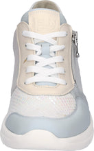Load image into Gallery viewer, Waldläufer Low Wedge Trainers Sky Blue Multi 927H02-703-267