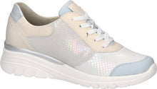 Load image into Gallery viewer, Waldläufer Low Wedge Trainers Sky Blue Multi 927H02-703-267