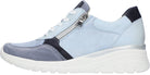 Waldläufer Low Wedge Trainers Jeans Sky Notte 927H02-705-524