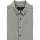 Bugatti Striped Olive Green Shirt 9350 28507f 180