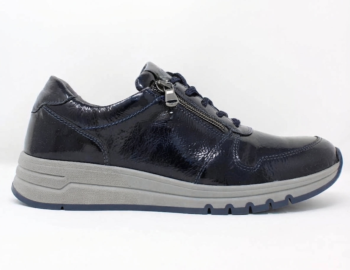 Waldläufer Wide H Fit Navy Trainers 957012 143 194 Notte