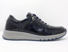 Load image into Gallery viewer, Waldläufer Wide H Fit Navy Trainers 957012 143 194 Notte