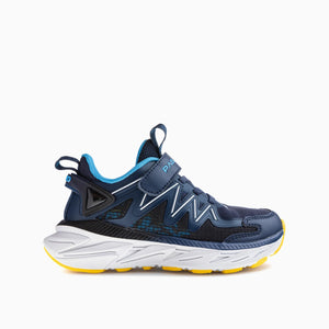 Pablosky | Lightweight Velcro & Elasticated Boys Shoes in Navy Sapphire | 978620