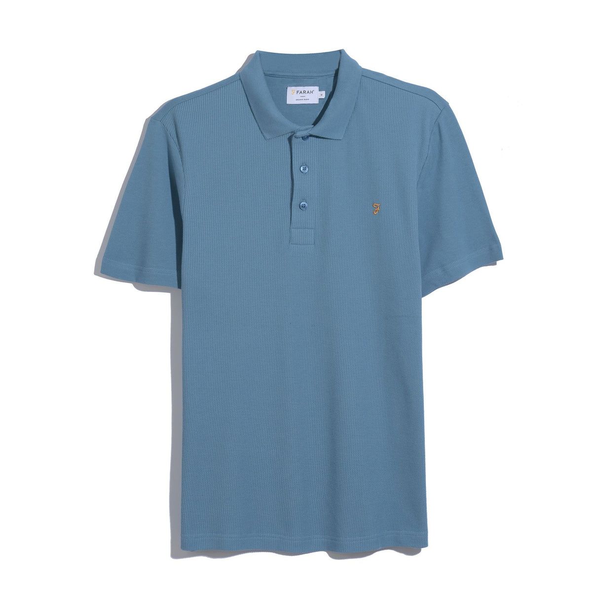 Farah Blue Polo Shirt F4KSC017 405