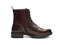 Load image into Gallery viewer, Ara Burgundy Leather Ankle Boots 12-11260 19