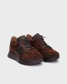 Wonders Rust Brown Trainers A-24111 Maron Negro