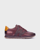 Wonders Burgundy Orange Trainers A-4810 Cobre Granate
