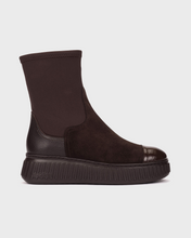 Load image into Gallery viewer, Wonders Brown Stretch Boots A-5207 Testa