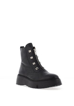 Load image into Gallery viewer, Wonders Black Leather Boots A 9301