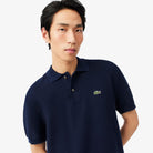 Lacoste Navy Knitted Polo AH1043 166