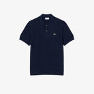 Lacoste Navy Knitted Polo Shirt AH1043 166