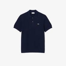 Load image into Gallery viewer, Lacoste Navy Knitted Polo AH1043 166