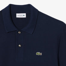 Load image into Gallery viewer, Lacoste Navy Knitted Polo AH1043 166