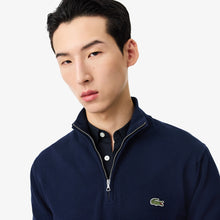 Load image into Gallery viewer, Lacoste Navy Zip Knit AH1980 166