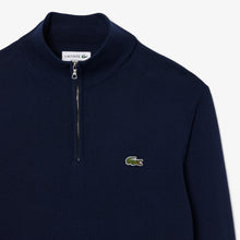 Load image into Gallery viewer, Lacoste Navy Zip Knit AH1980 166