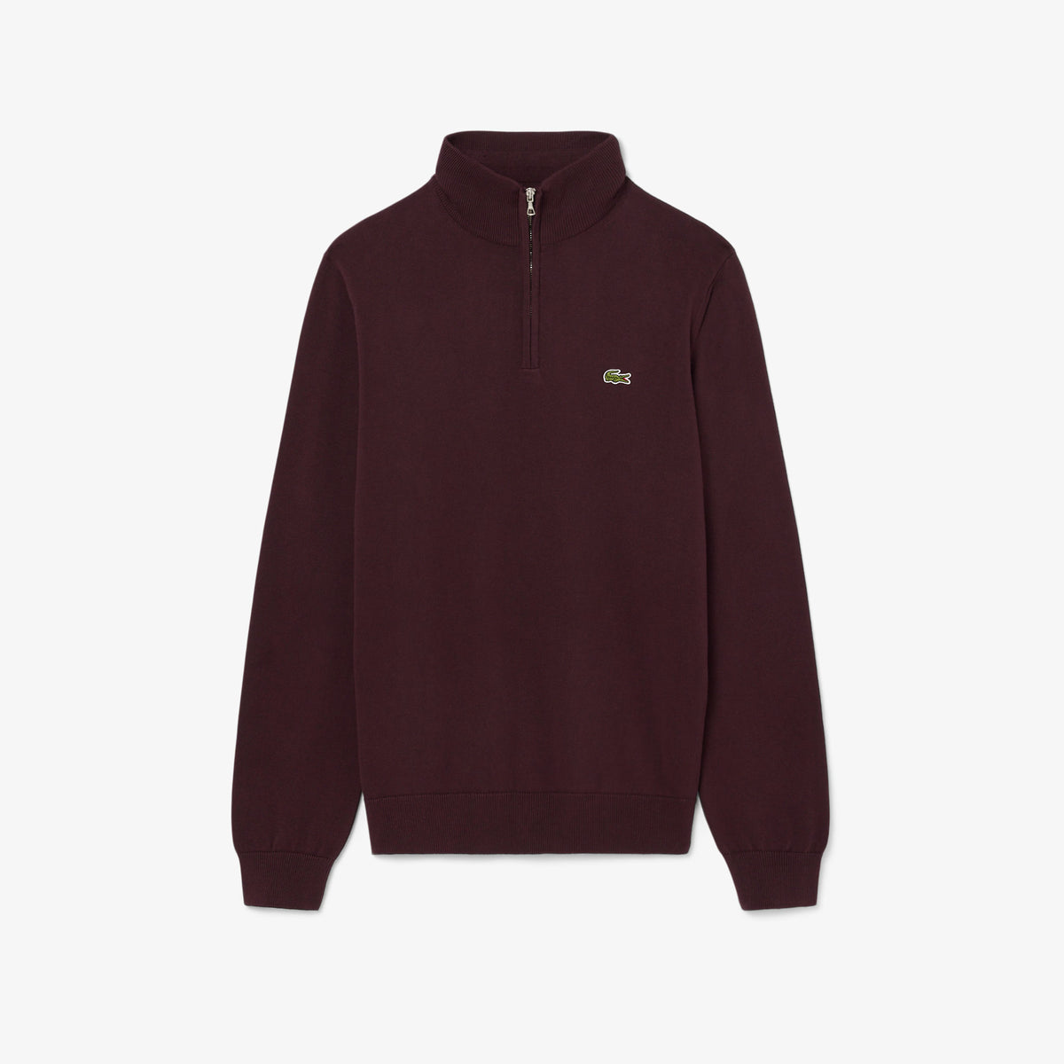 Lacoste Burgundy Zip Knit AH1980 3KE
