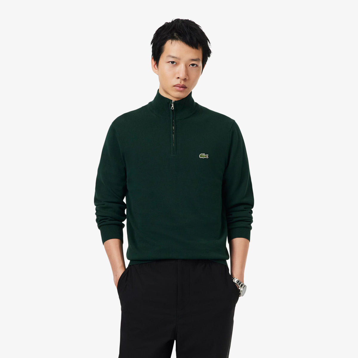 Lacoste Green Zip Knit AH1980 yzp