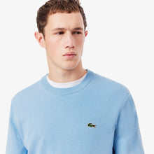 Load image into Gallery viewer, Lacoste Cotton Knit in Pale Blue AH1985 hbp