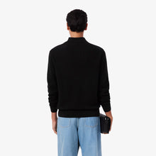 Load image into Gallery viewer, Lacoste Black Zip Knit ah5187 031