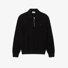 Load image into Gallery viewer, Lacoste Black Zip Knit ah5187 031