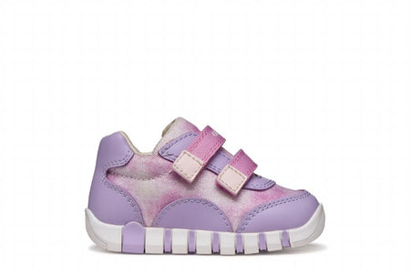Geox Girls Lilac Trainers B3558A