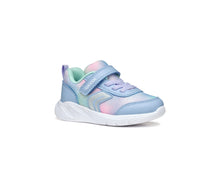 Load image into Gallery viewer, Geox Girls Shoe in Sky Blue Multi B454TD