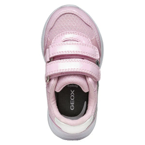 Geox Girls Pink Silver Shoe B554TA