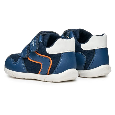 Geox Boys Shoe Blue Orange B556CA