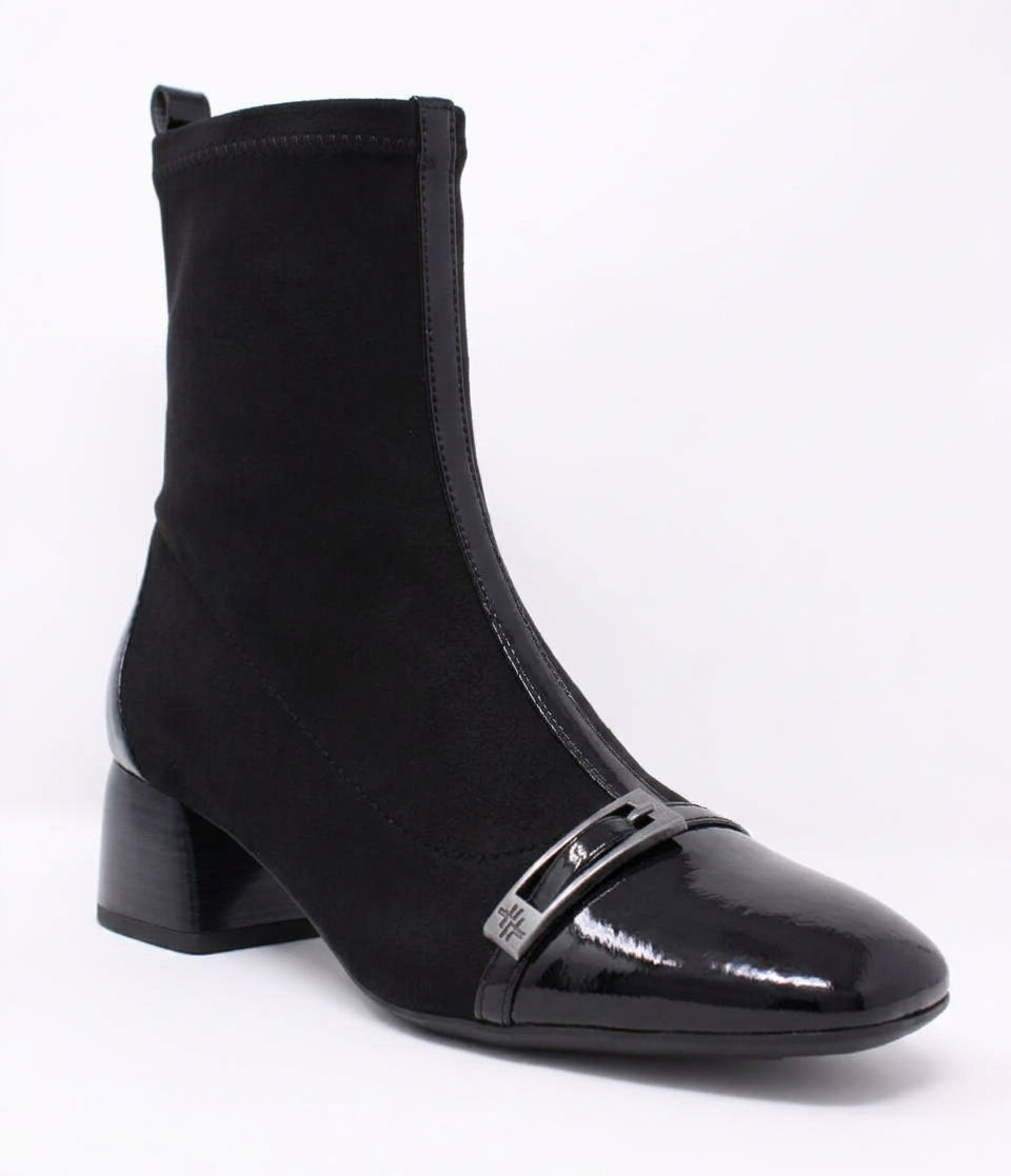 Hispanitas Black Ankle Boots BHI265016