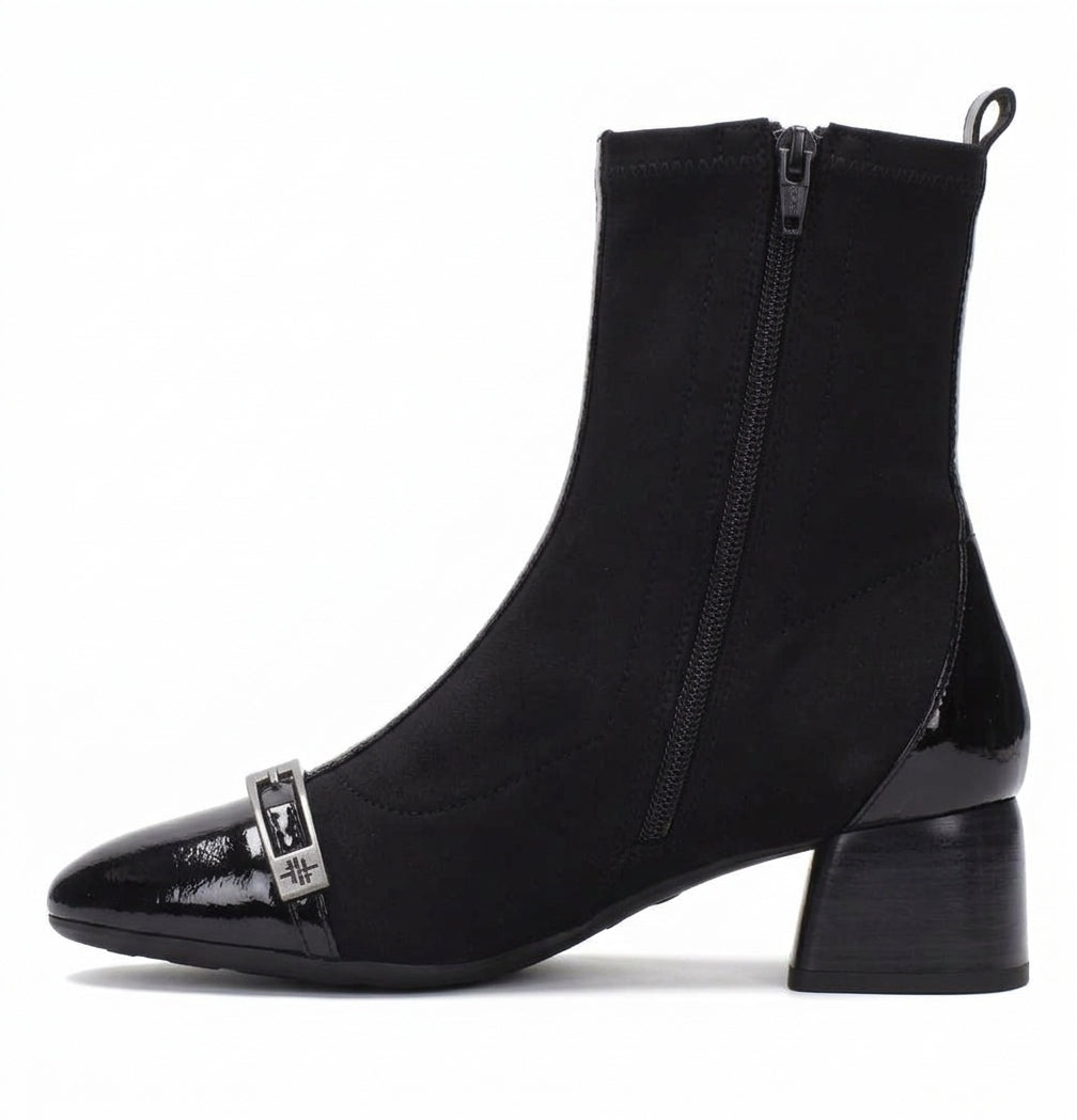 Hispanitas Black Ankle Boots BHI265016