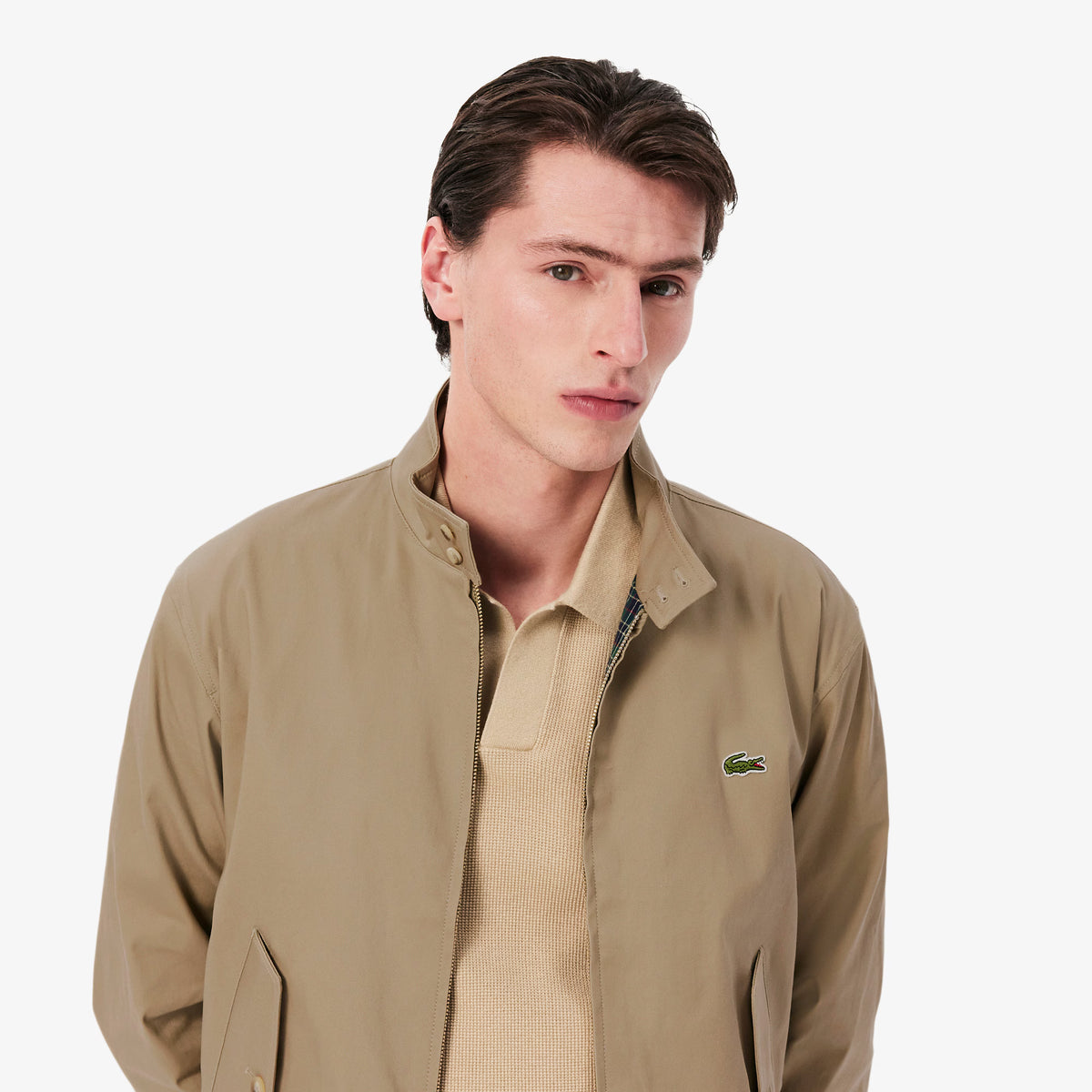 Lacoste Beige Harrington Jacket bh7186 cb8