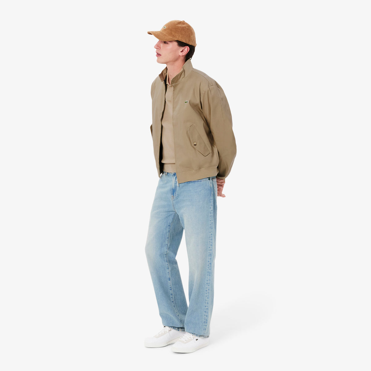 Lacoste Beige Harrington Jacket bh7186 cb8