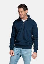Load image into Gallery viewer, Baileys Navy Blue Zip Sweat 613165 69