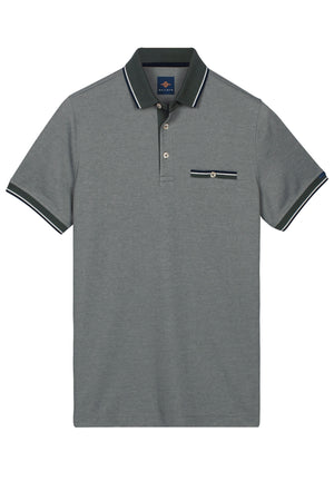 Baileys Green Polo with Pocket 615276 73