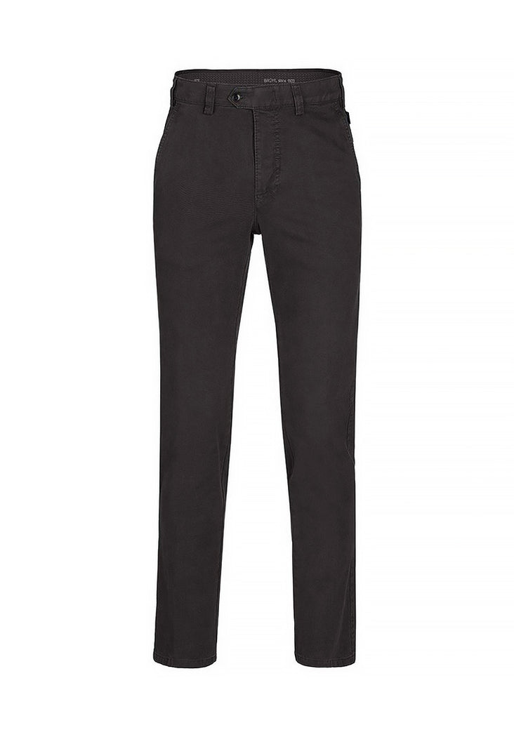 Bruhl | Regular Fit Cotton Chinos in Grey | 185180 760