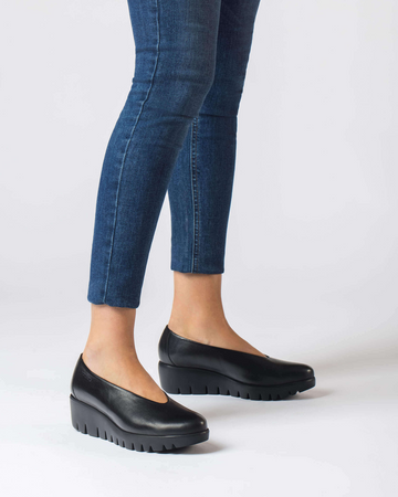 Wonders Black Pumps C-33100 Negro