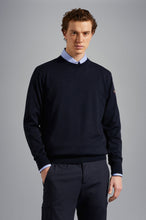 Load image into Gallery viewer, Paul&amp;Shark COP1040 050 Crew Knit in Navy
