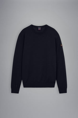 Paul&Shark COP1040 050 Crew Knit in Navy