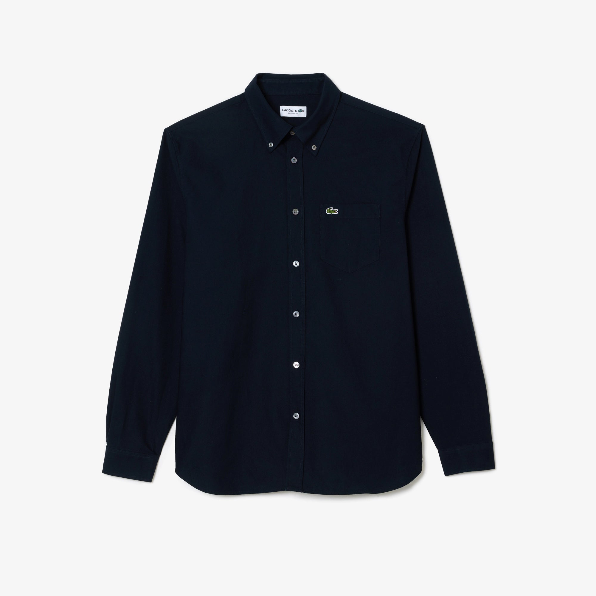 Lacoste Regular Fit Oxford Shirt in Navy CH1911 F2W Donnellans