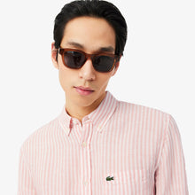 Load image into Gallery viewer, Lacoste Striped Linen Shirt CH6985 TIM