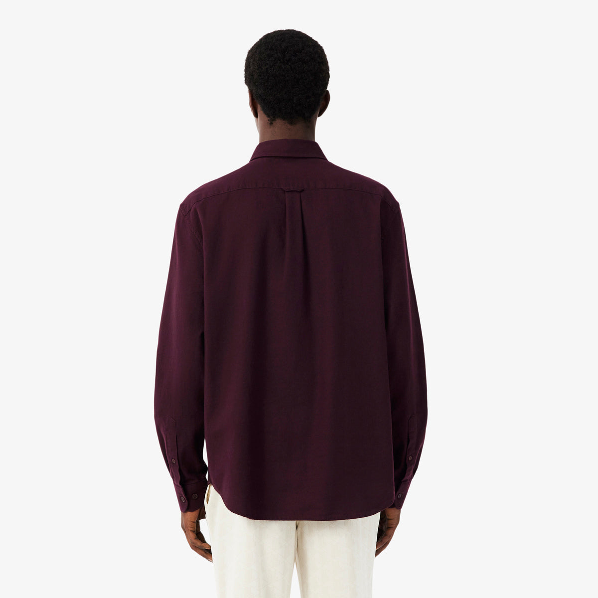 Lacoste Burgundy Flannel Shirt CH8724 3KE
