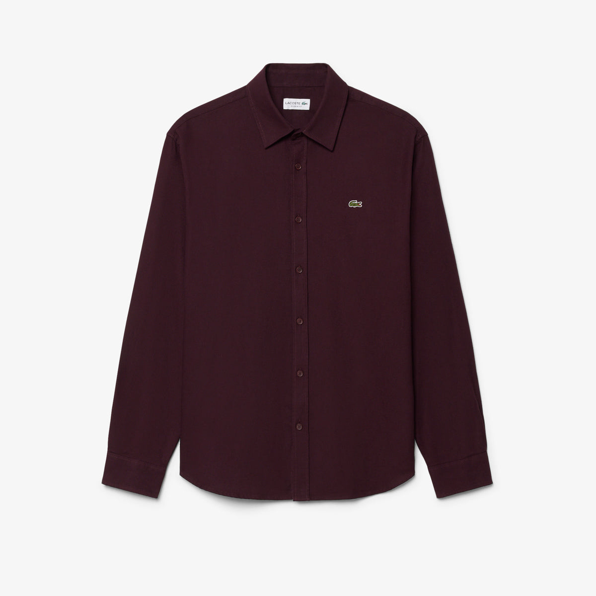 Lacoste Burgundy Flannel Shirt CH8724 3KE